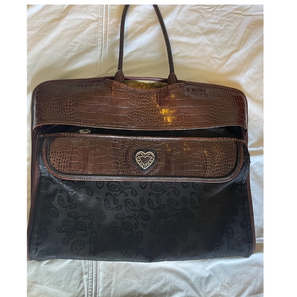 Brighton Leather Ladies Full Size Garment Bag